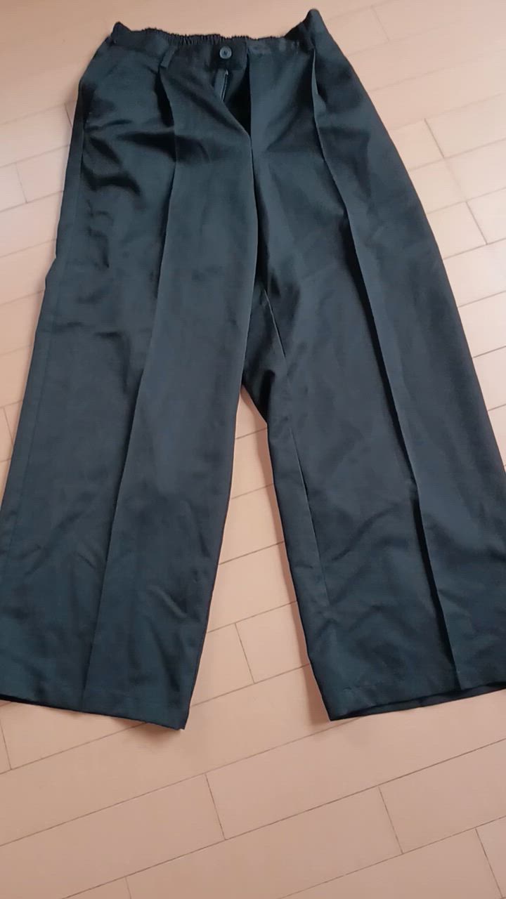 EMMA CLOTHES スラックス TRストレッチスーツ地 ストレート 1