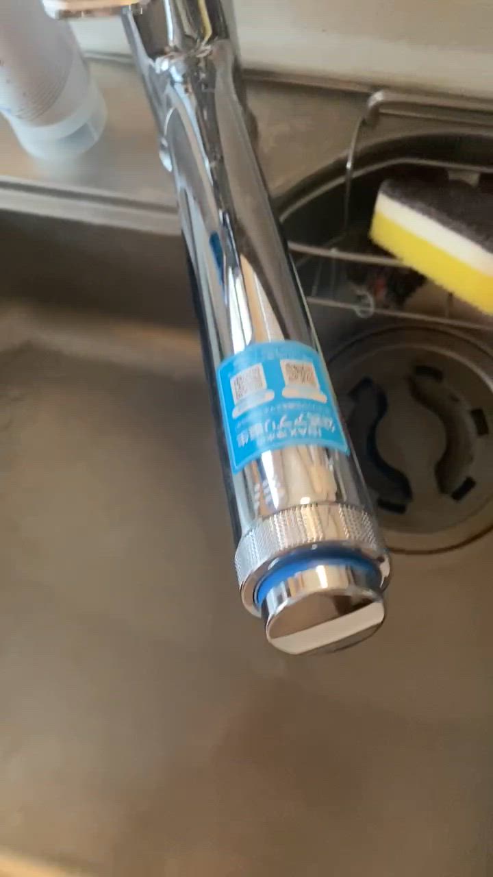 LIXIL リクシル INAX ハンドシャワー付 浄水器内蔵 シングル