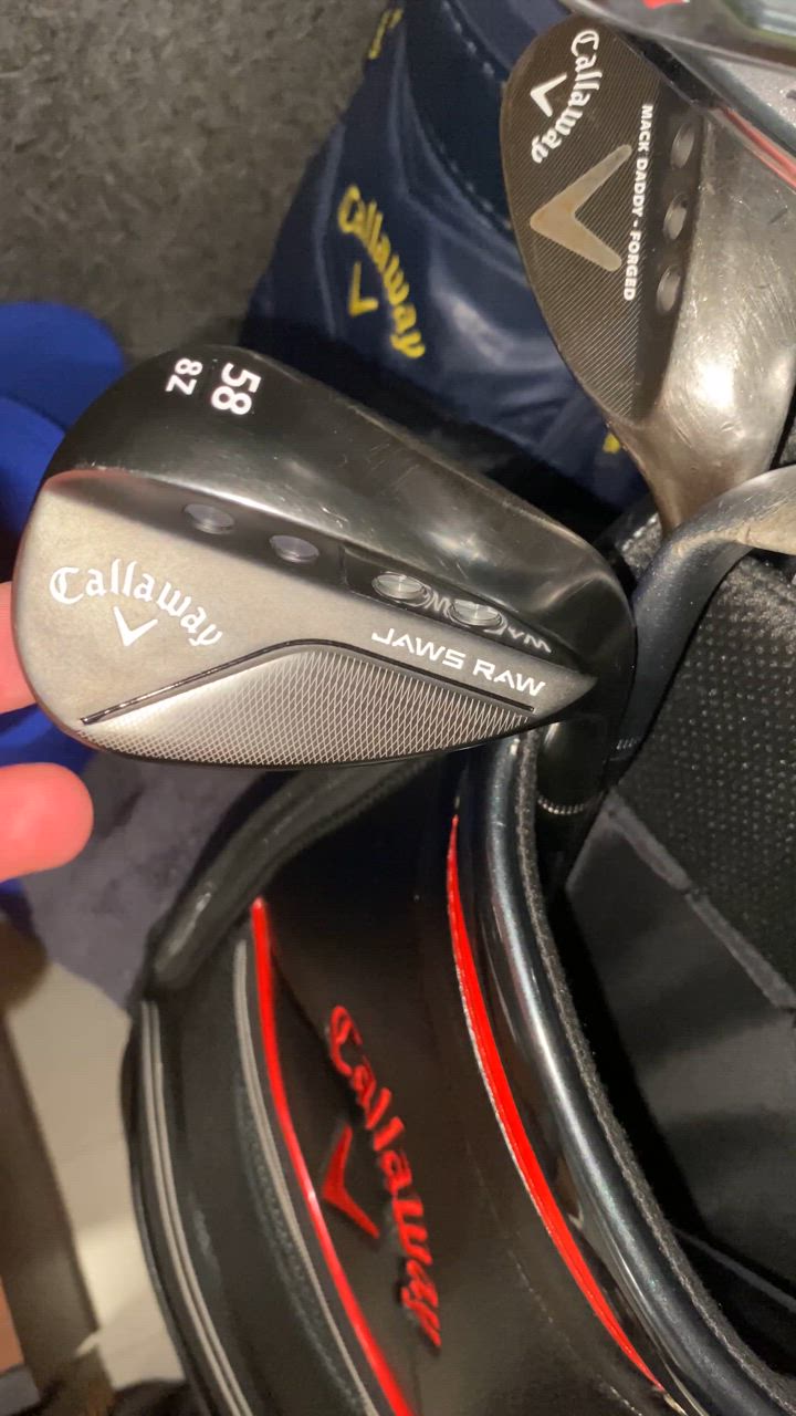 Callaway キャロウェイ JAWS RAW ウェッジ ブラック Dynamic