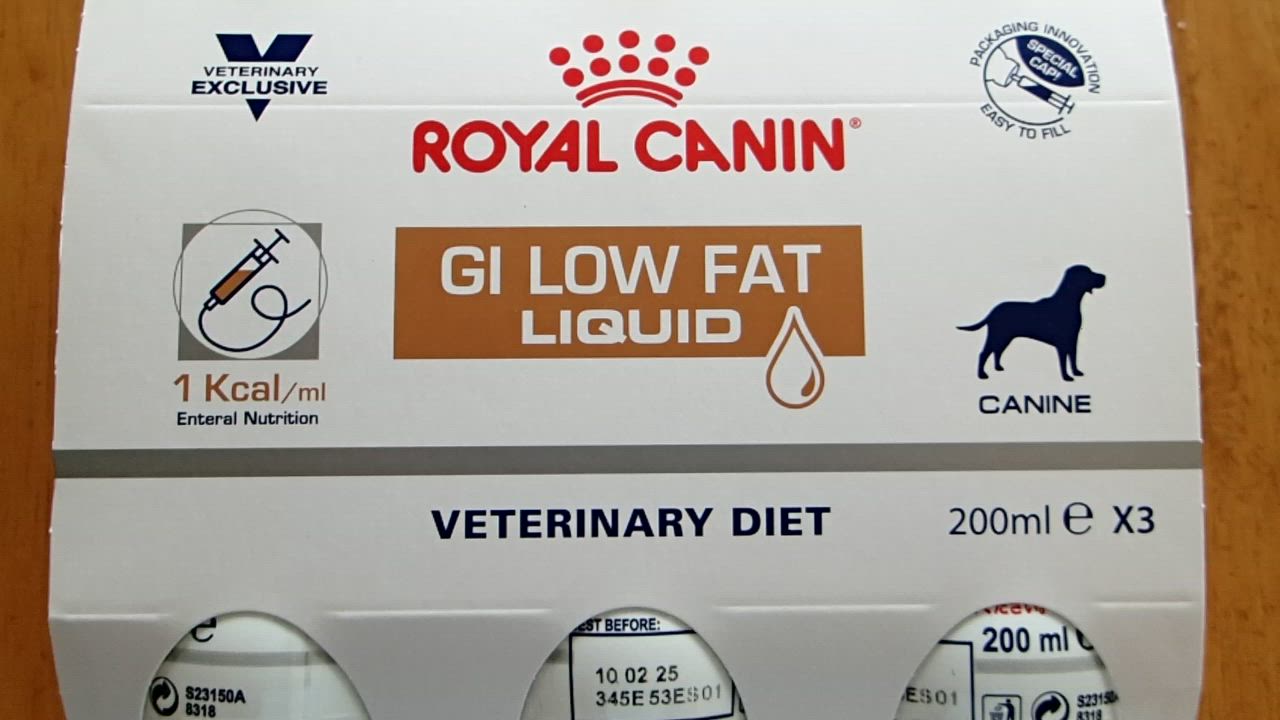 ロイヤルカナン 犬用 消化器サポート 低脂肪 リキッド 200mlx3本 