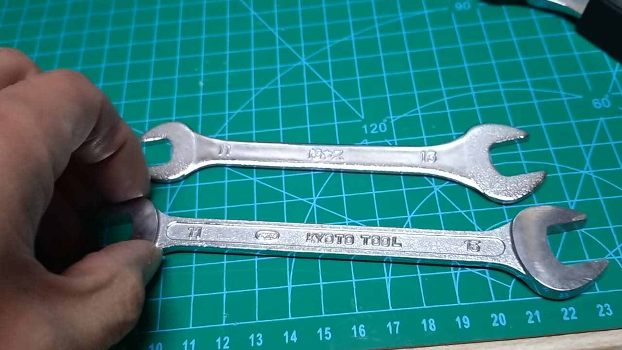 TOP 薄型スパナセット 片口スパナ DIY 工具 道具 作業工具 交換