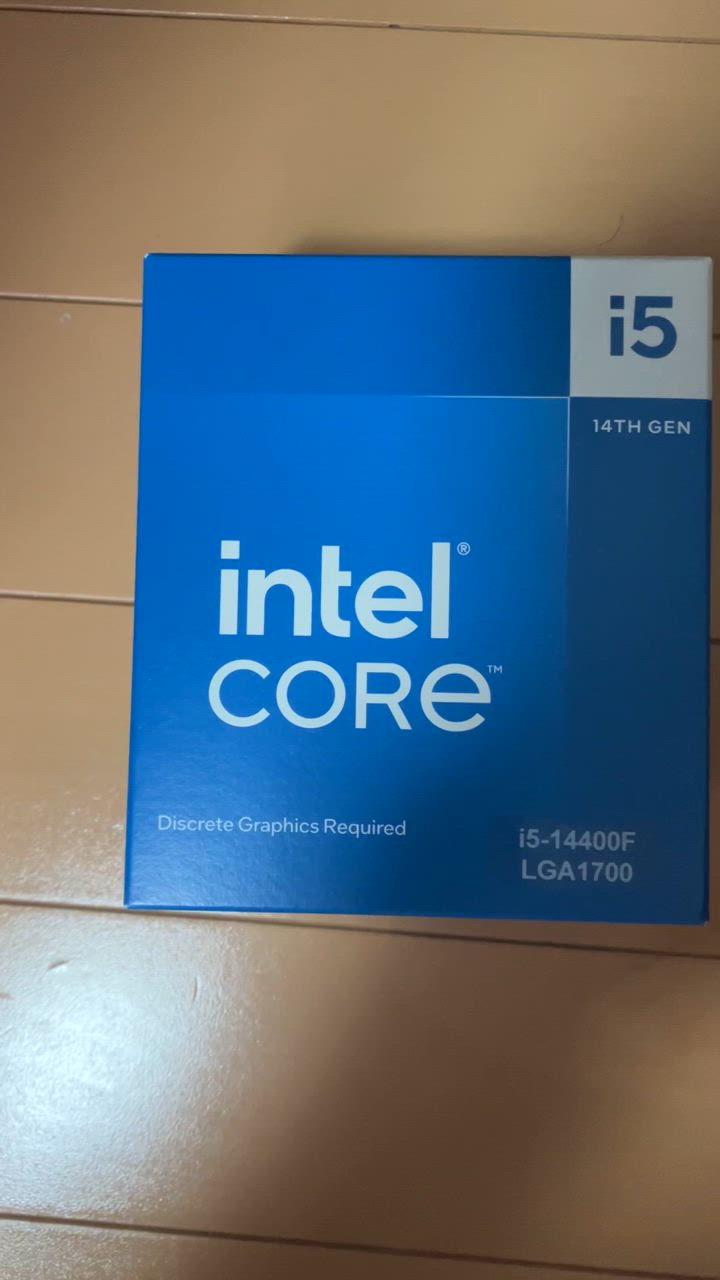 国内正規品】INTEL インテル / Core i5 14400F BOX / 動作クロック周波数:2.5GHz / ソケット形状:LGA1700 /  [Corei514400FBOX] / 735858547581 : ic497968 : ドスパラYahoo!店 - 通販 -  Yahoo!ショッピング