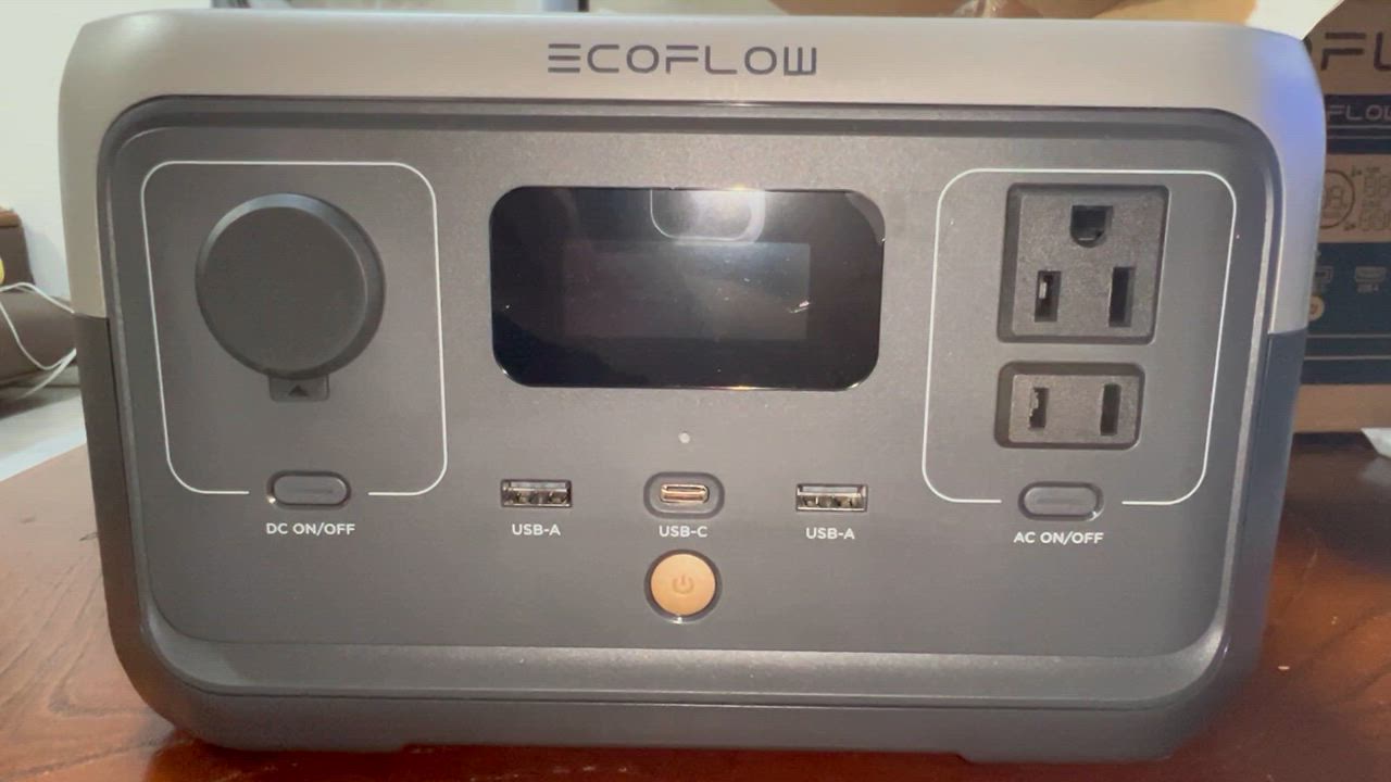 ECOFLOW エコフロー EcoFlow ポータブル電源 256Wh RIVER 2 ECOFLOW エコフロー EcoFlow ポータブル電源 256Wh RIVER 2