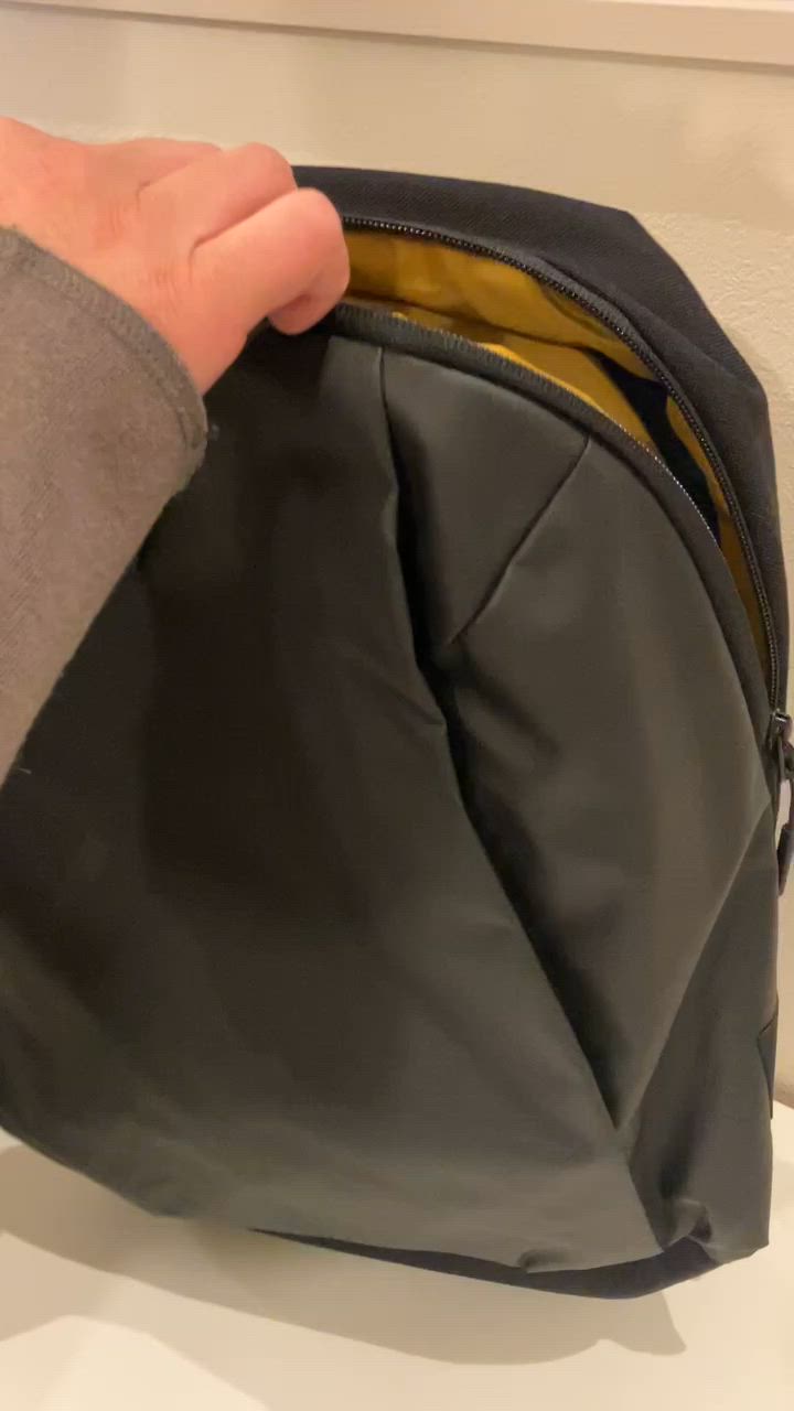 WEXLEY デイバック リュック STEM CORDURA COATED BLACK メンズ