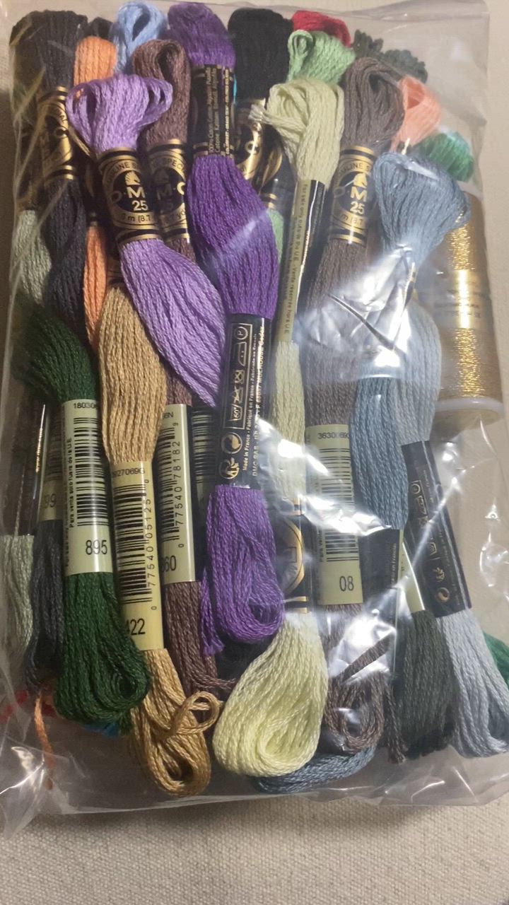 手芸家洋輔POPUP 刺繍糸 DMC 25番 8m 刺しゅう糸 DMC25 Art117