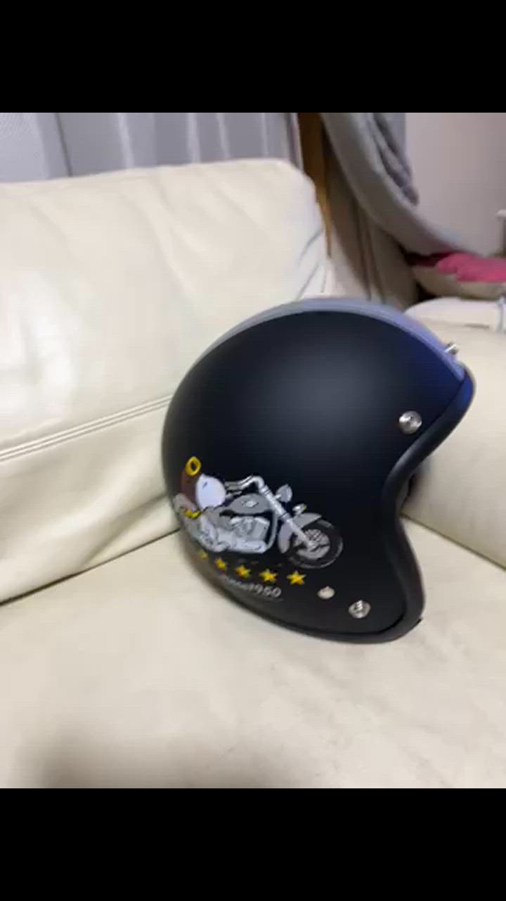 axs アークス SNJ-20 SNOOPY(スヌーピー) ジェットヘルメット
