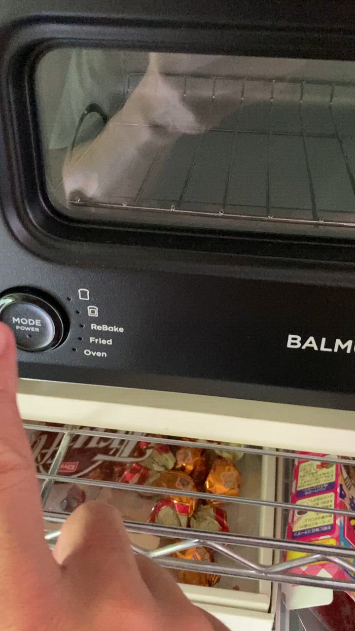 BALMUDA The Toaster オーブントースター ReBaker ブラック