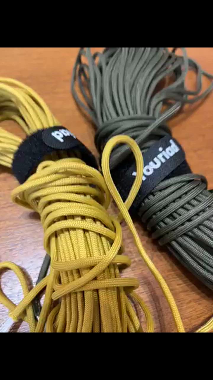 Youriad パラコード テント ロープ キャンプ 7芯×4mm 30m 送料