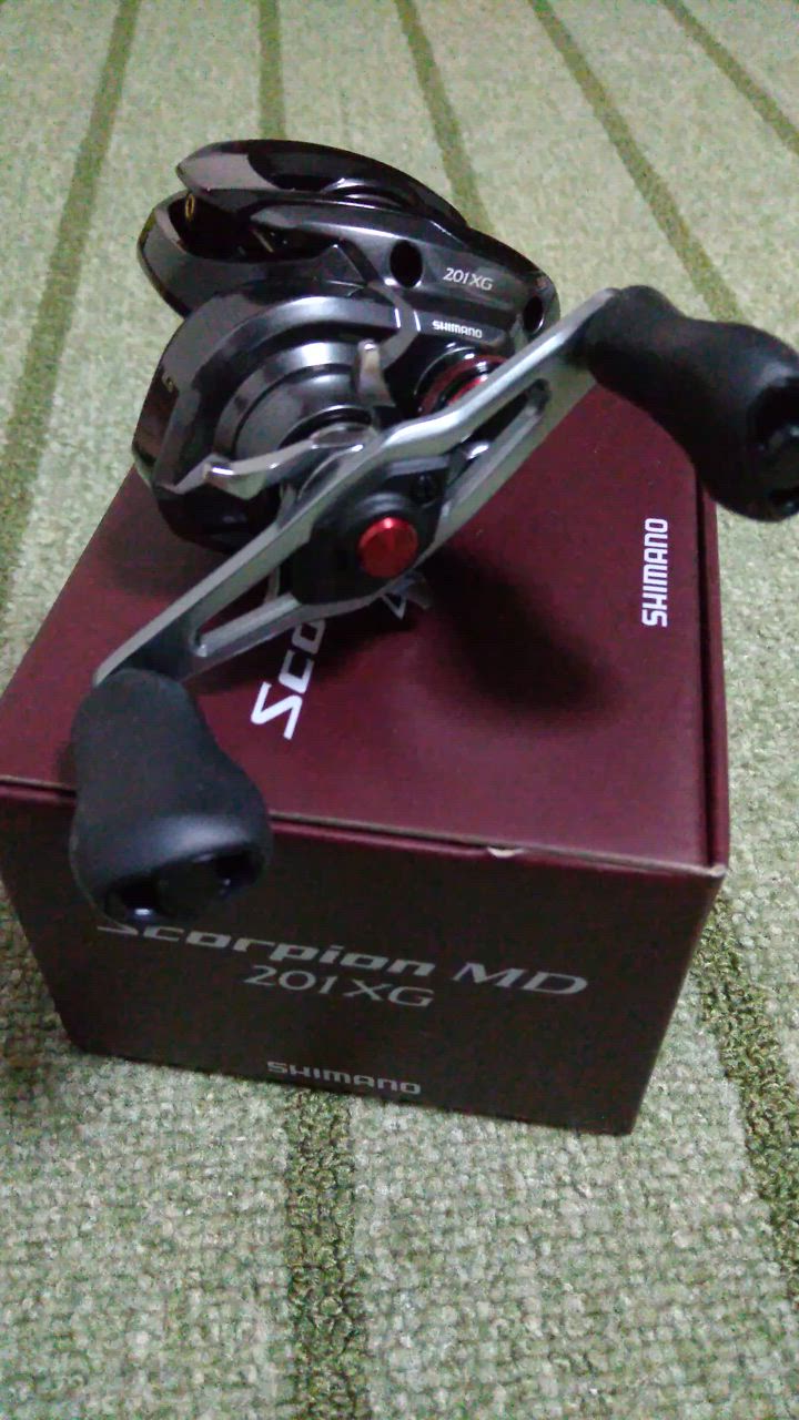 シマノ　24スコーピオンmd 201 xg 美品 シマノ(SHIMANO) 24 スコーピオンMD 201XG スコーピオン、DC