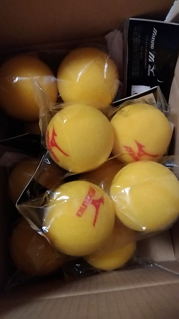 Mizuno ミズノ スポンジボール 100個セット Mizuno ミズノ スポンジボール 100個セット