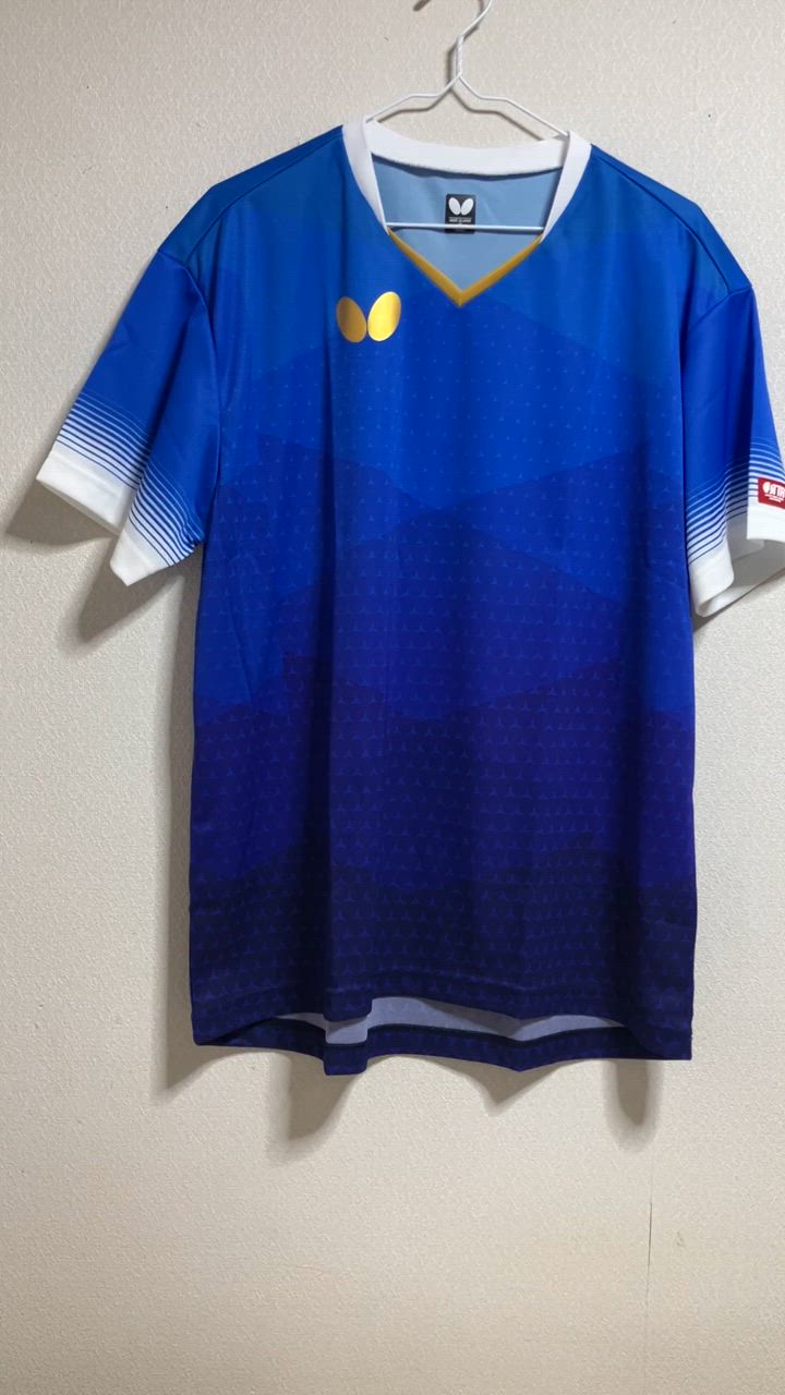 BUTTERFLY - 卓球　バタフライ　ユニフォーム　全日本選手権選手着用 BUTTERFLY - 卓球 バタフライ ユニフォーム 全日本選手権選手