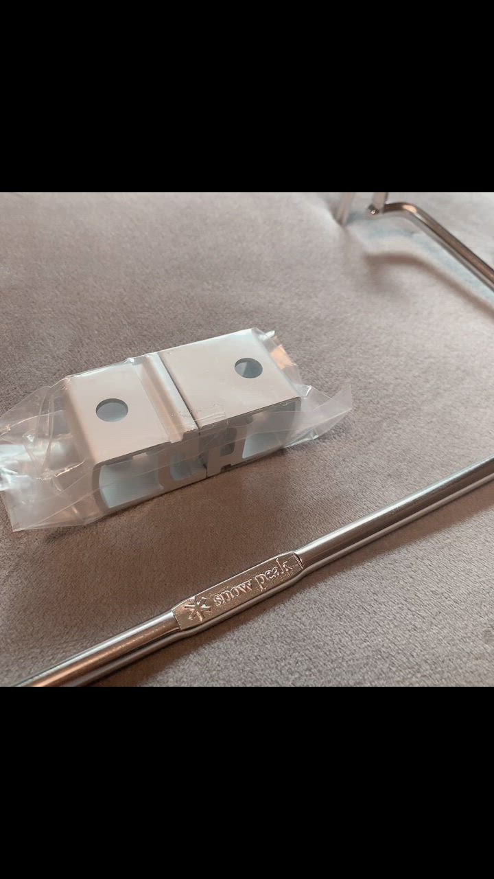 スノーピーク　ステンレスボックスハーフユニット　ハンガー　IGT ステンボックスハンガー ハーフユニット| スノーピーク(Snow Peak)