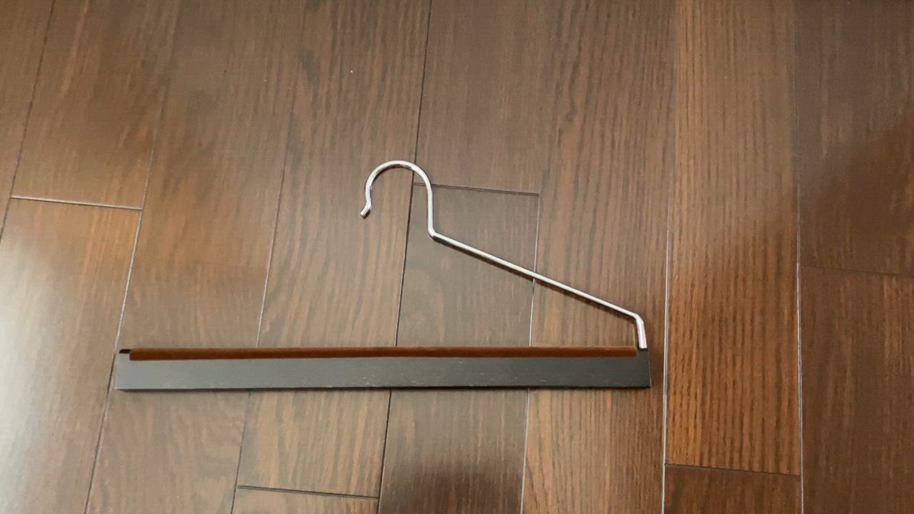 NAKATA HANGER SET-11/スラックスハンガー 5本組/スモーク