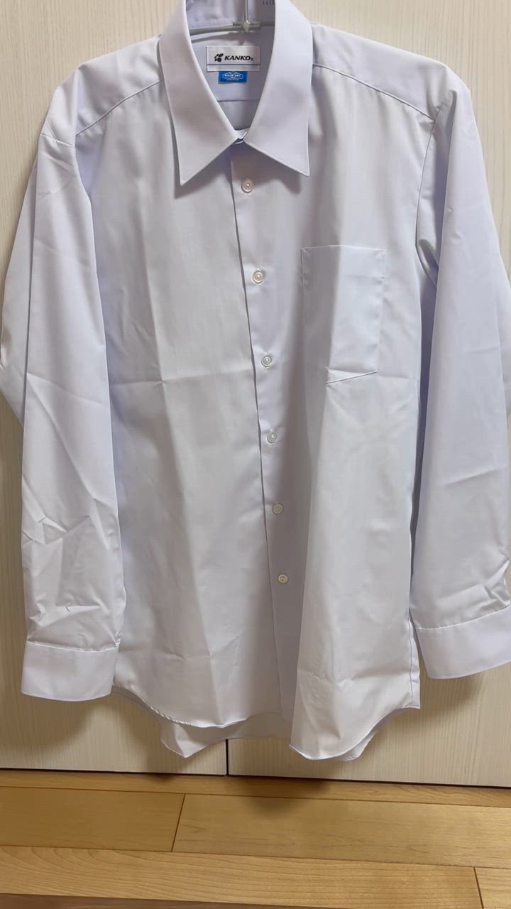 【新品】カンコー男子長袖スクールシャツ★KN4830★ルームドライシャツ★2枚組★160B　② カンコー男子長袖スクールシャツ　KN4730サイズ（Ａ体）145A〜190A　（Ｂ体）150B～185B | 着てみてねっと服屋さん