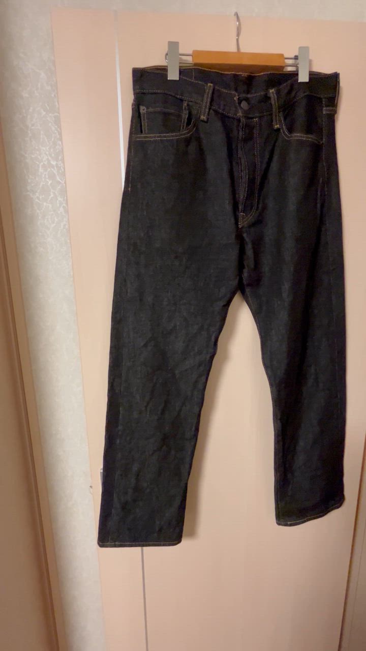 あ*こ様 Levi'sリーバイス 501-0226 ブラック ストレート デニム リーバイス LEVI'S 501-0226 ボタンフライ ストレート ジーンズ