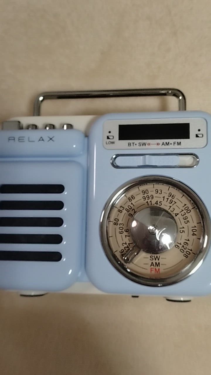 RELAX ラジオ 小型 マルチレトロラジオ Multi Retro Radio 防災