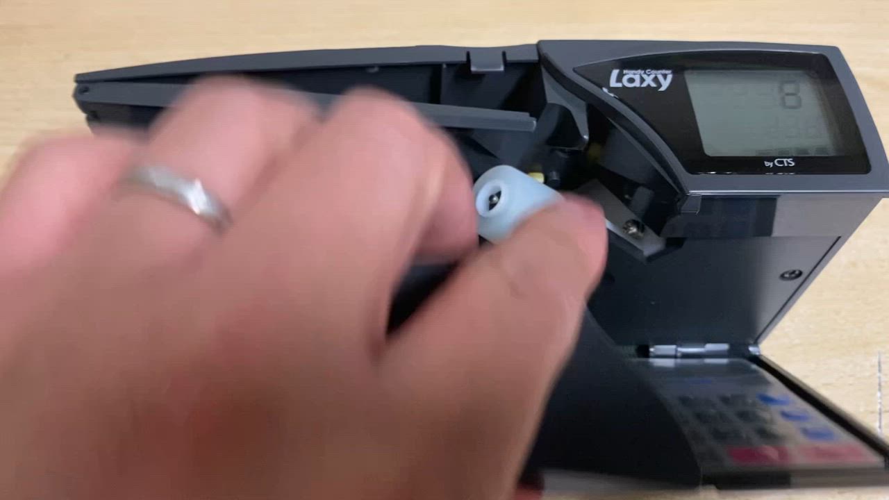 マネーカウンター ラクシー 卓上紙幣計数機 ACアダプター付 お札