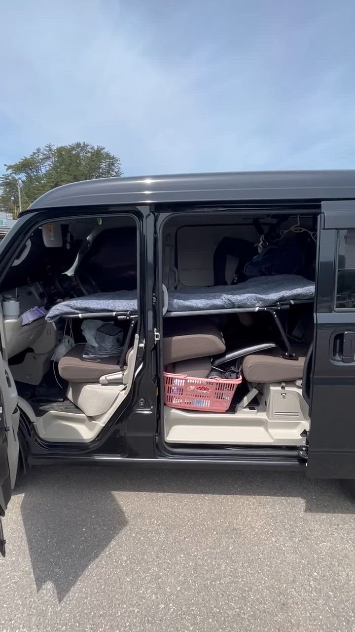 CAR BED カーベッド 車中泊用ベッド 折り畳み 軽量 組み立て不要