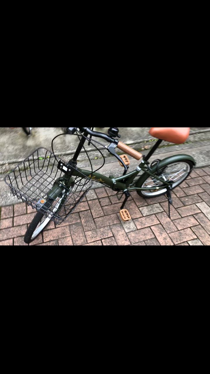 アイジュサイクル 折りたたみ自転車 20インチ シマノ製 6段ギア