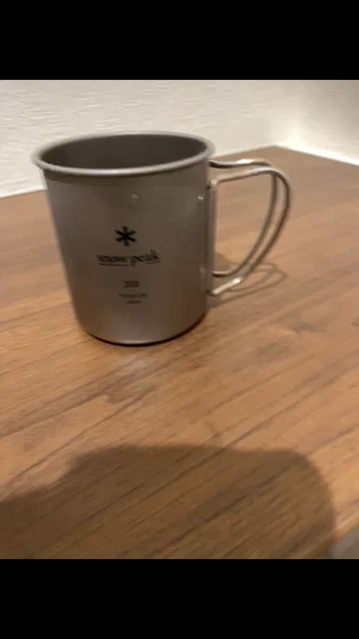snow peak スノーピーク チタンシングルマグ 300 マグカップ
