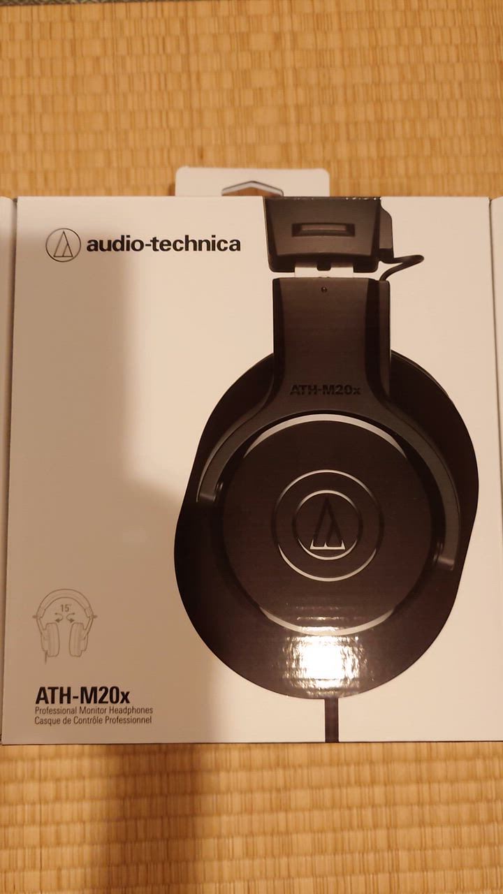 オーディオテクニカ audio-technica ATH-M20x モニター
