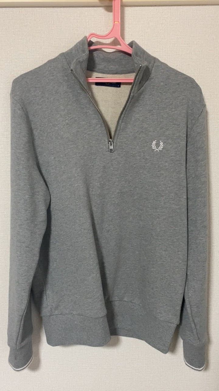 FRED PERRY トレーナー スウェット Half Zip Sweatshirt