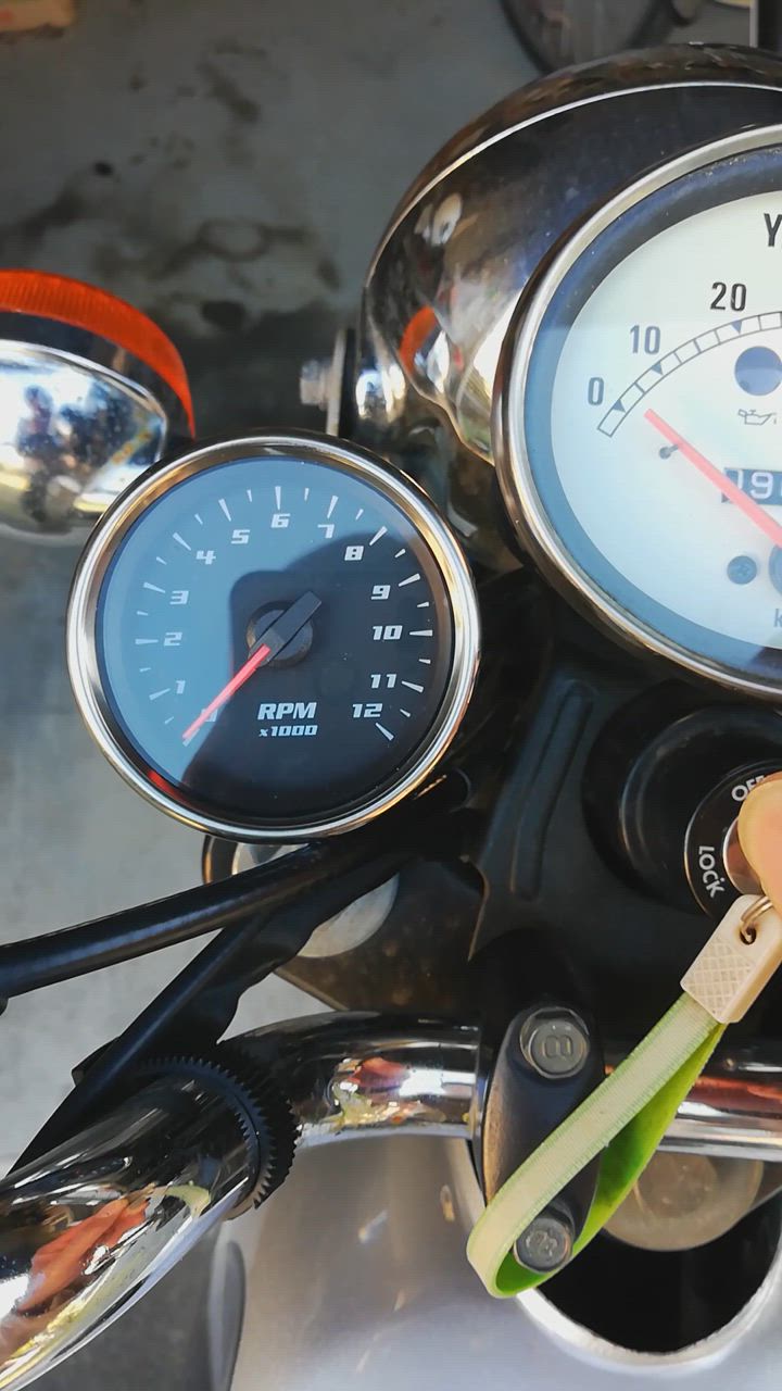 AUTOGAUGE オートゲージ タコメーター 60Φ バイク用 汎用 ホワイトLED 電気式 バイク タコメーター 後付け : 60bkta0b :  pickupplazashop - 通販 - Yahoo!ショッピング