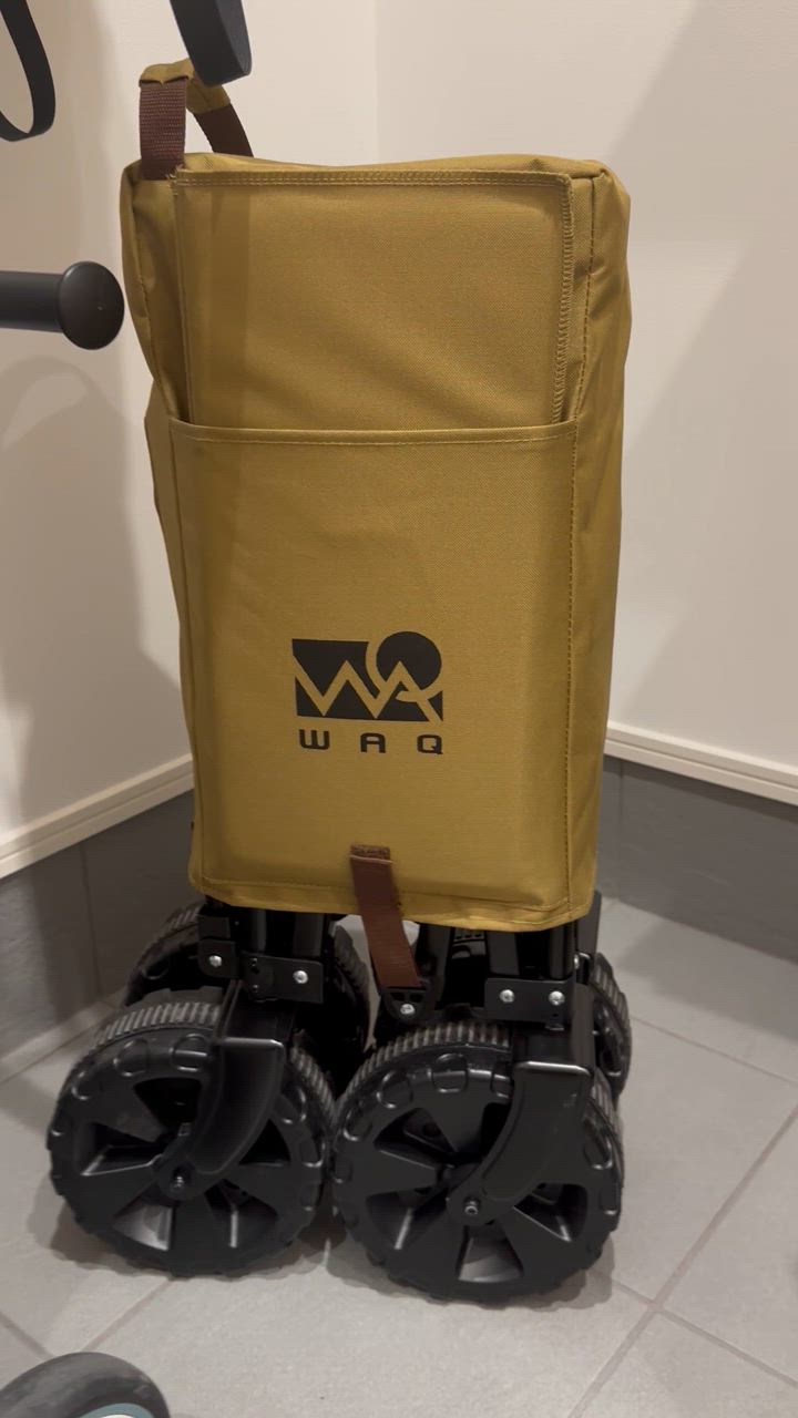 WAQ アウトドアワゴン 【1年保証】 アウトドアキャリー アウトドア キャリーワゴン : waq-w1 : WAQOUTDOOR - 通販 -  Yahoo!ショッピング