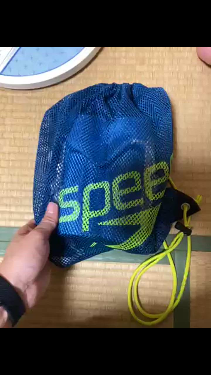 【早い者勝ち】【当時物】【オリジナル】 GOODENOUGH スイムバッグ speedo SPEEDO スピード メッシュバッグ(M) SD96B07 スイミング