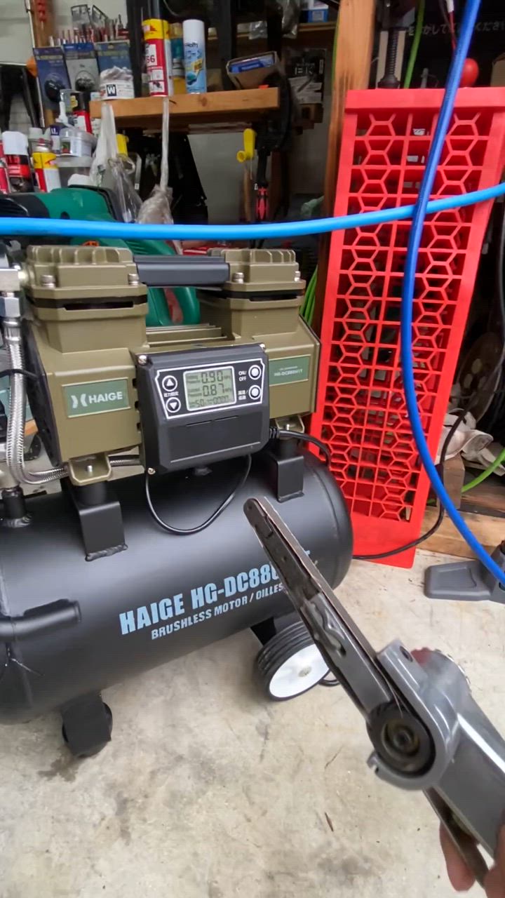 HAIGE 【SALE特別価格】ハイガー公式 エアコンプレッサー 100V HAIGE 【SALE特別価格】ハイガー公式 エアコンプレッサー 100V