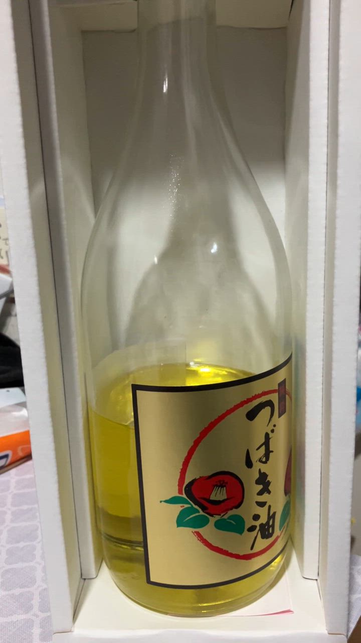 五島の椿 五島特産純粋つばき油 椿油 720ml 木くしのおまけ付き