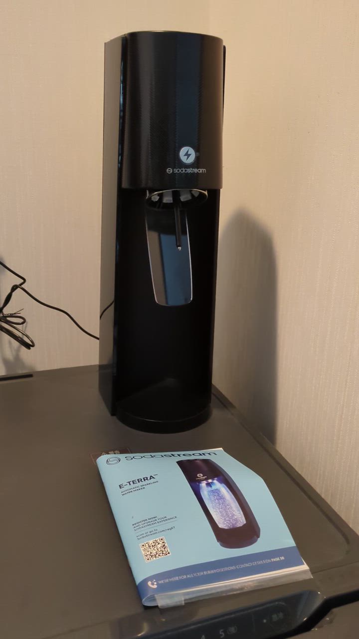sodastream 【マシン代返金保証！】ソーダストリーム E-TERRA(E