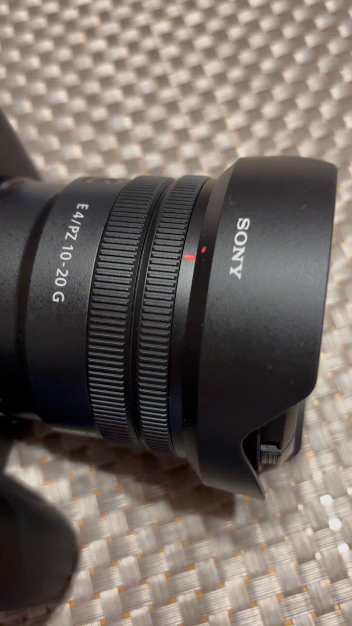 G Lens [新品]SONY ソニー E PZ 10-20mm F4 SELP1020G