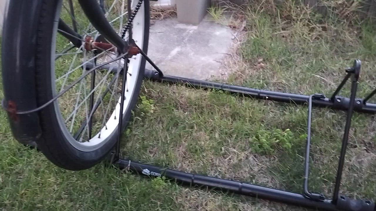 GORIX 自転車スタンド 3台 屋外 駐輪スタンド 倒れない 転倒防止