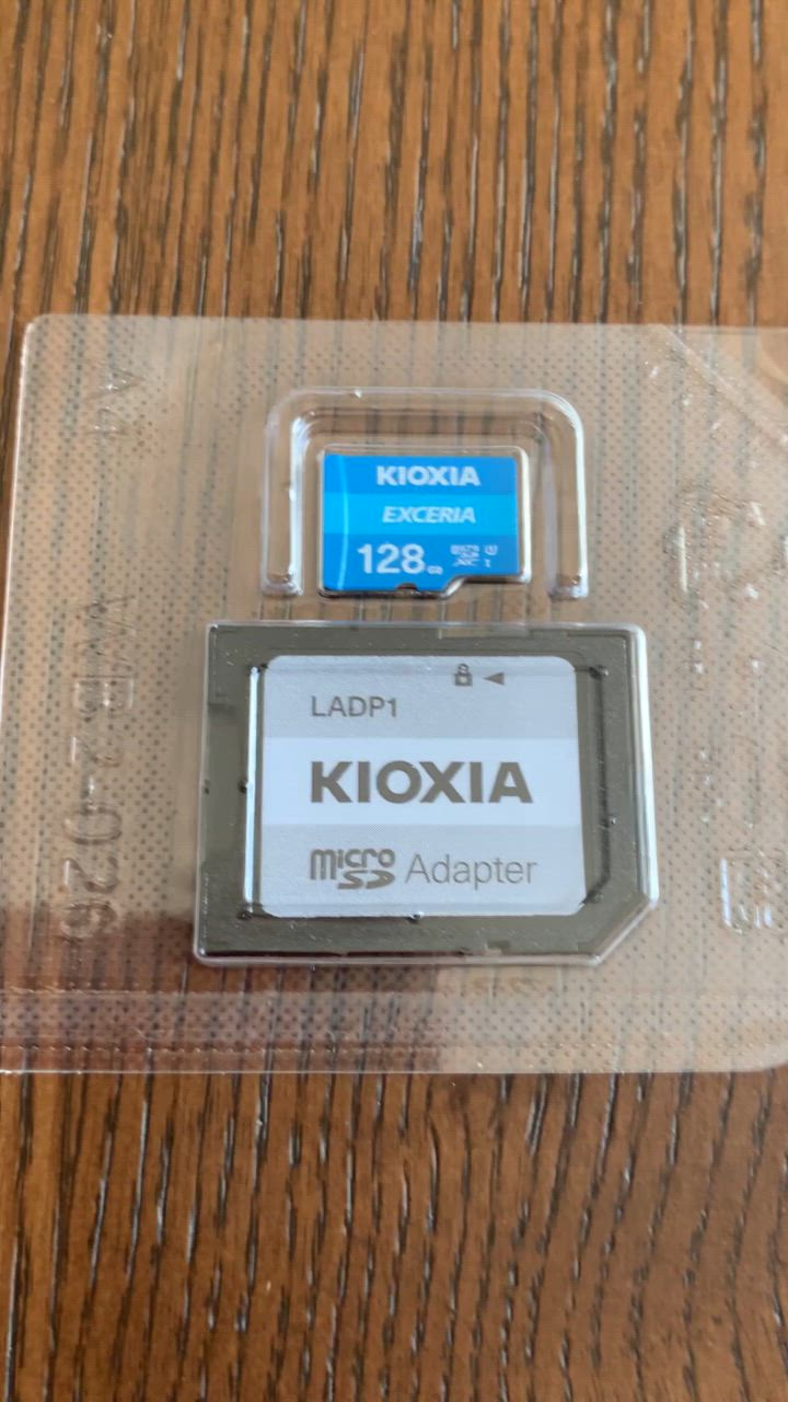 KIOXIA microSDXC 128GB Kioxia EXCERIA UHS-I U1 超高速100MB/S KIOXIA microSDXC 128GB Kioxia EXCERIA UHS-I U1 超高速100MB/S