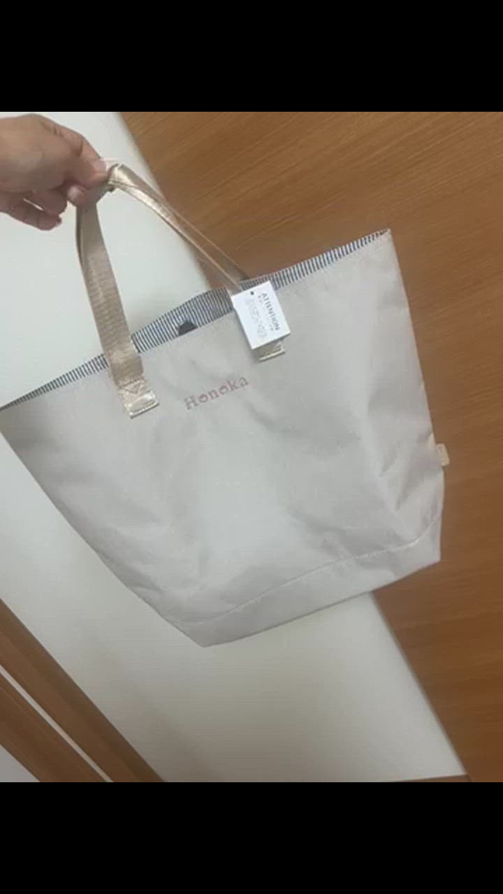 名入れ レッスンバッグ 2025 イニシャル お名前 刺繍 撥水 無地