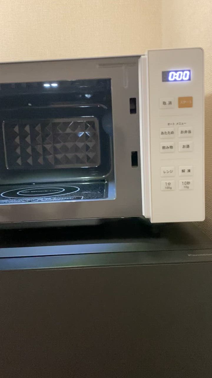 山善 電子レンジ 単機能 フラット 18L 温めのみ 小型 PRW-F180