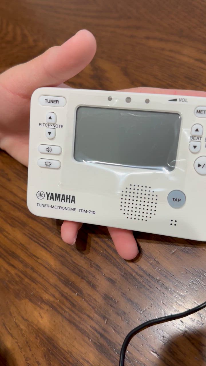 YAMAHA ヤマハ チューナーメトロノーム チューナー 吹奏楽