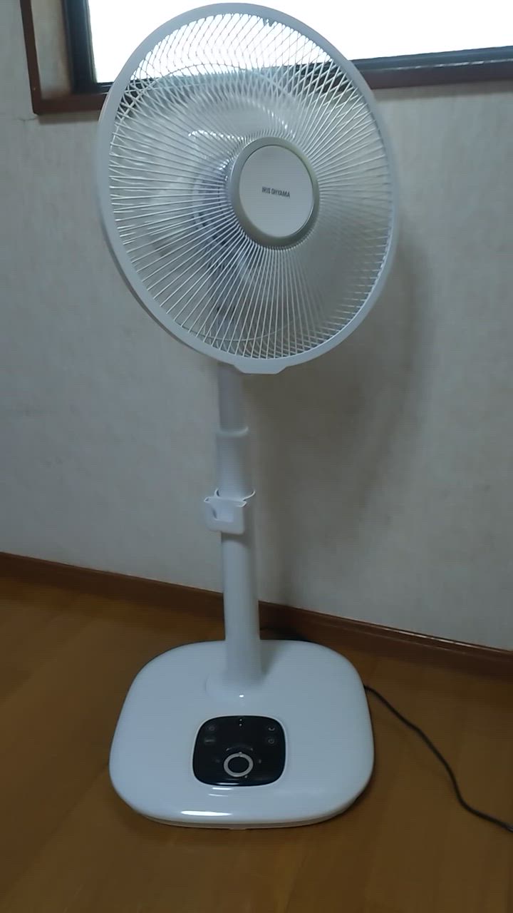 IRIS OHYAMA 扇風機 dcモーター 静音 アイリスオーヤマ リビング
