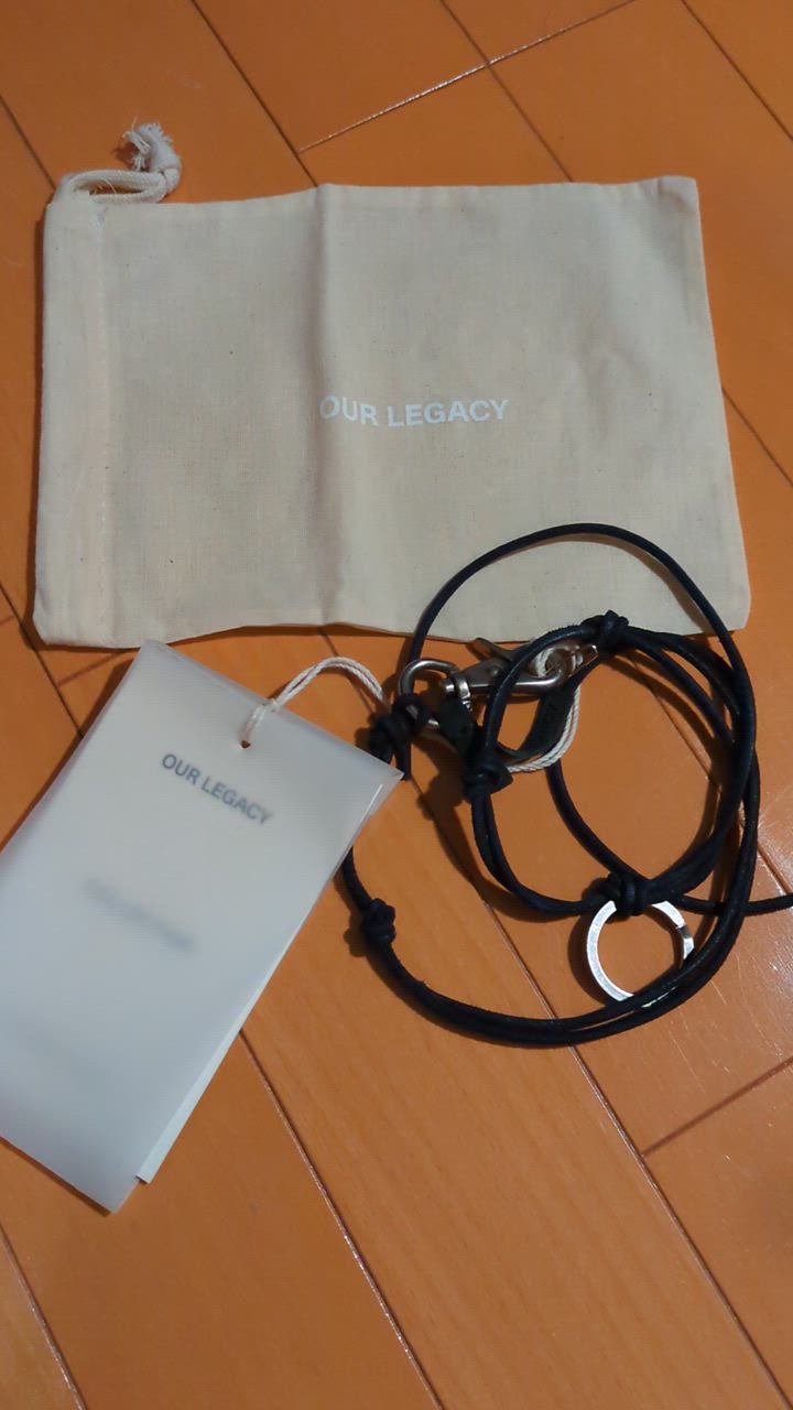 ♦OUR LEGACY♦ネックレス☆正規品・安全発送☆ Our Legacy OUR LEGACY アワーレガシー ネックレス LADON A2208L