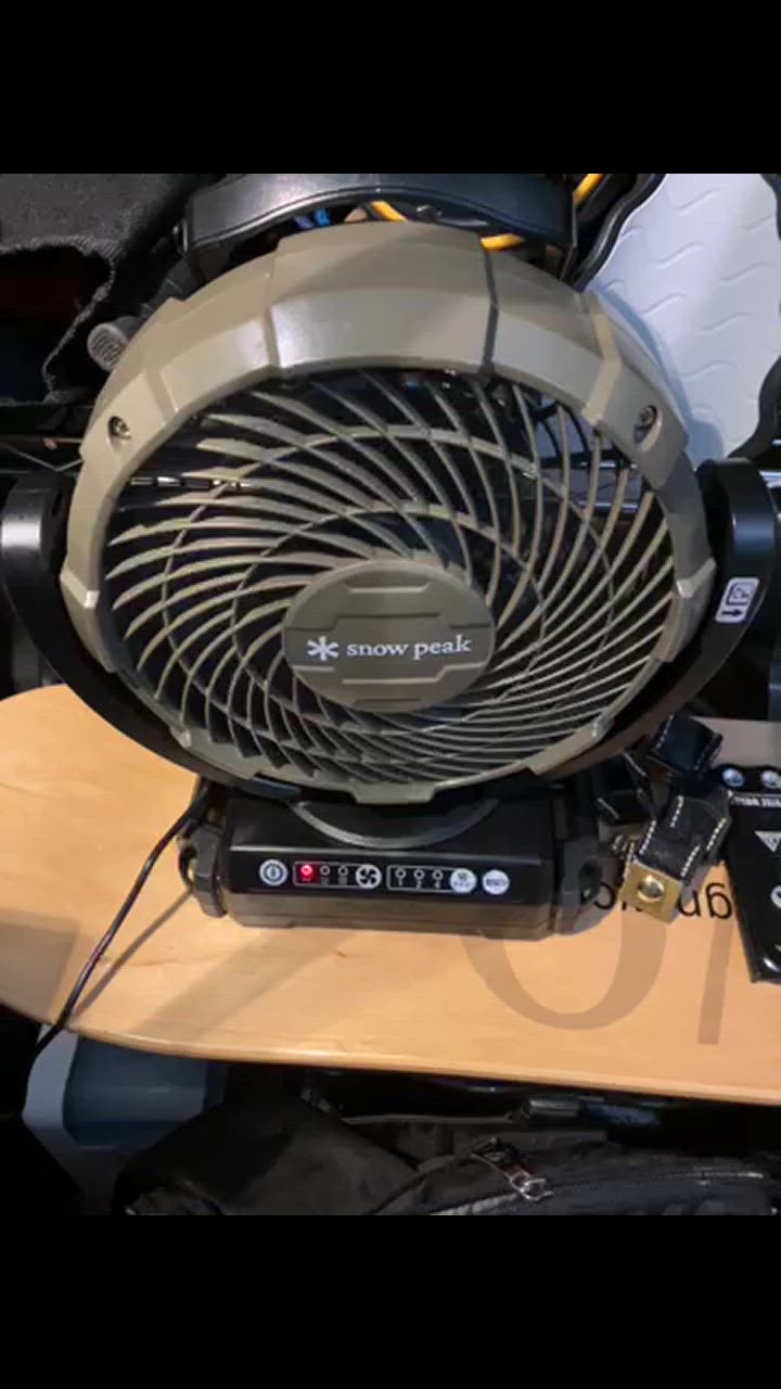 snow peak スノーピーク フィールドファン MKT-102 小型扇風機