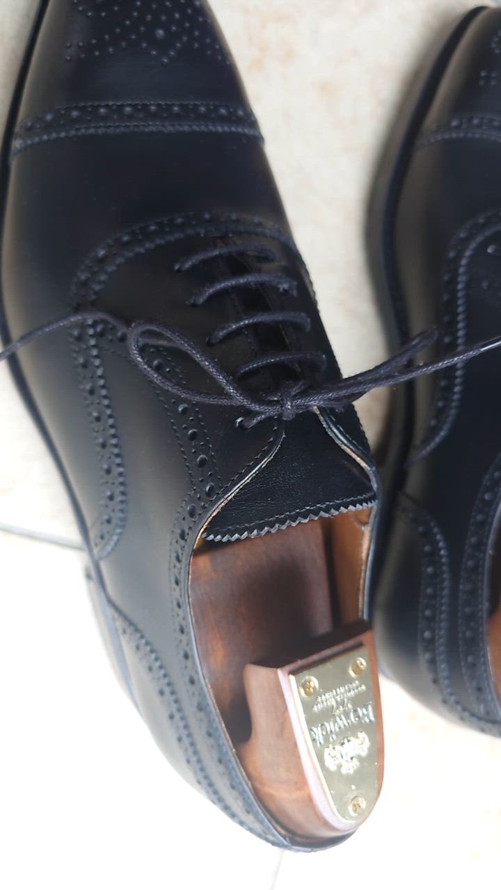 Berwick バーウィック セミブローグ 5231 26.5センチ Berwick 1707 ビジネスシューズ バーウィック セミブローグ 5231