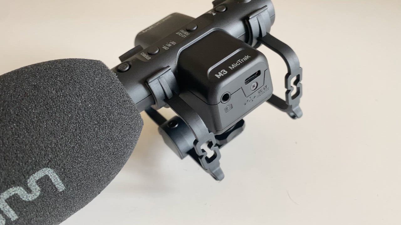 ズーム(楽器) ZOOM MicTrak M3 レコーダー付ショットガンマイク