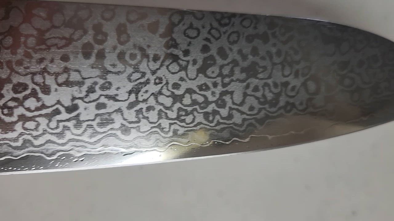 柳宗理 日本製 包丁 ダマスカス鋼キッチンナイフ 18cm さび