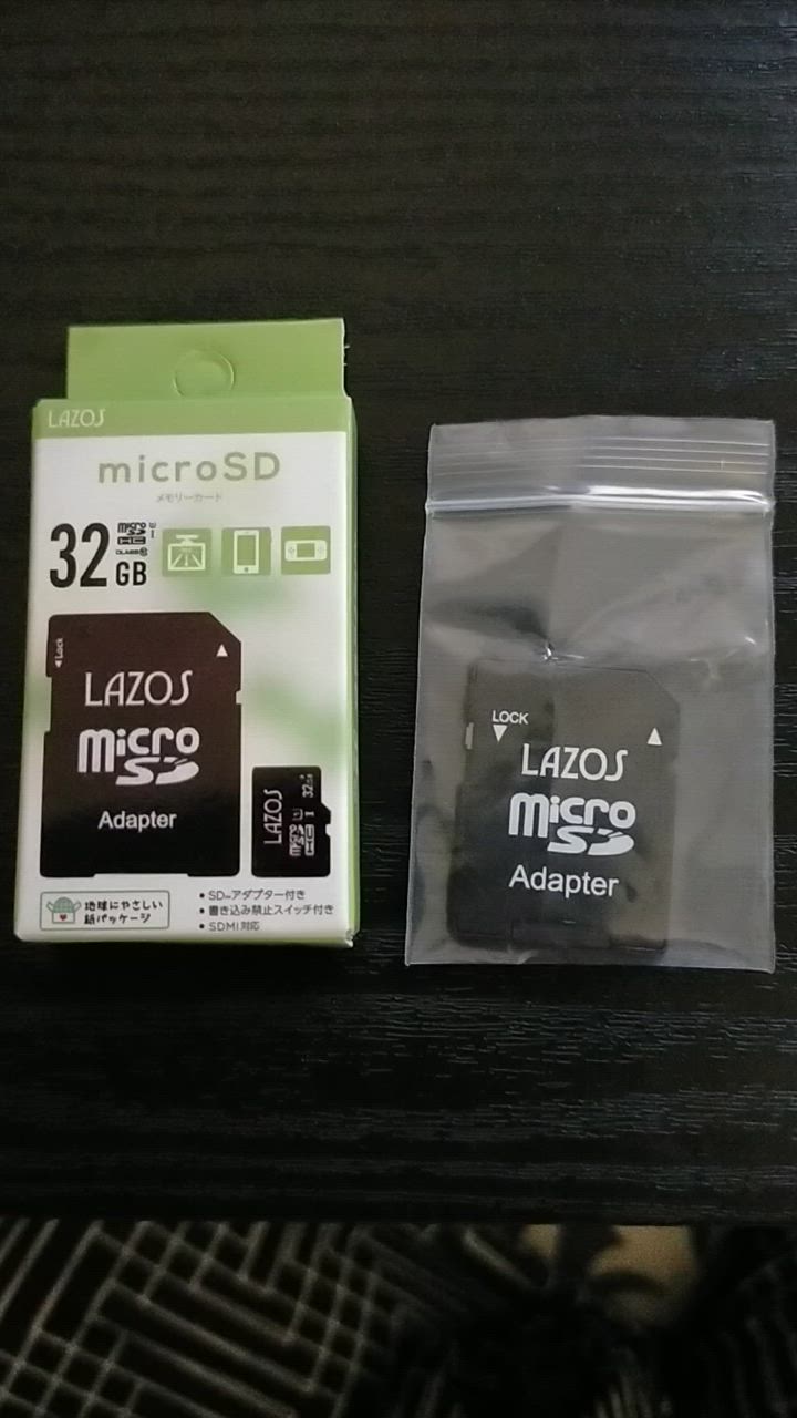 リーダーメディアテクノ LAZOS micro SD カード MicroSD sd
