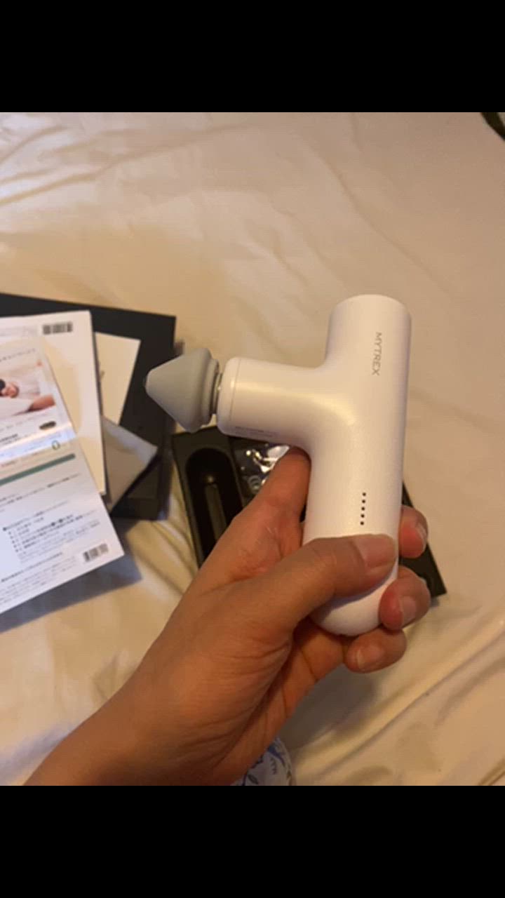 MYTREX マッサージガン 公式 REBIVE AIR 軽量 マッサージ機 小型