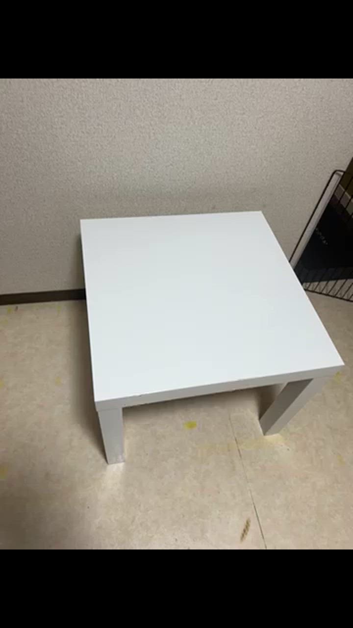 【取引中】IKEA TYSSEDAL サイドテーブル 白 取引中】IKEA TYSSEDAL サイドテーブル 白