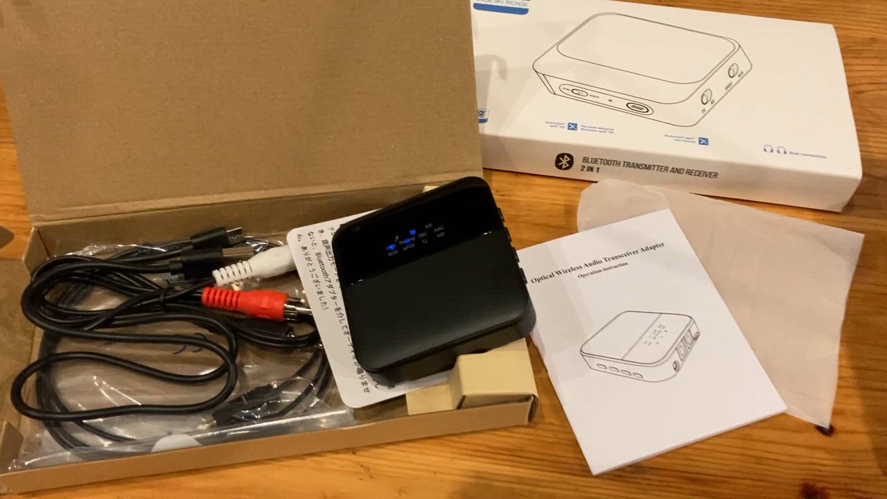 Bluetoothオーディオ送信機 受信機トランスミッター レシーバー