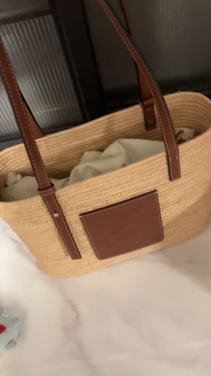 LOEWE 大人気 ロエベ loewe かごバッグ スクエア バスケット