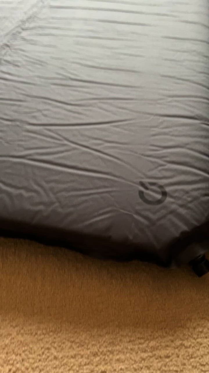 QUICKCAMP 車中泊マット 8cm セミダブル 1人用 グレー 極厚 高